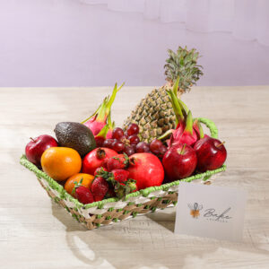 Panier Fraîcheur – Premium Seasonal Fruit Wellness Basket