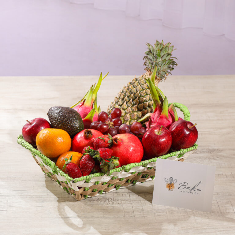 Panier Fraîcheur – Premium Seasonal Fruit Wellness Basket